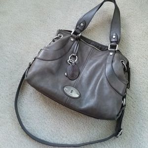 LAST DAY LISTING Fossil leather satchel